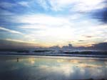 Sandy Beach Reflections
